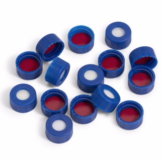 [Agilent] Caps, screw type, blue