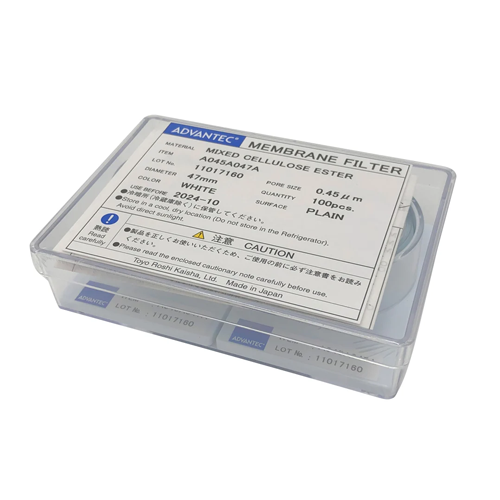 [ADVANTEC] Membrane Filter Mixed Cellulose Esters (MCE), 0.45µm 멤브레인필터