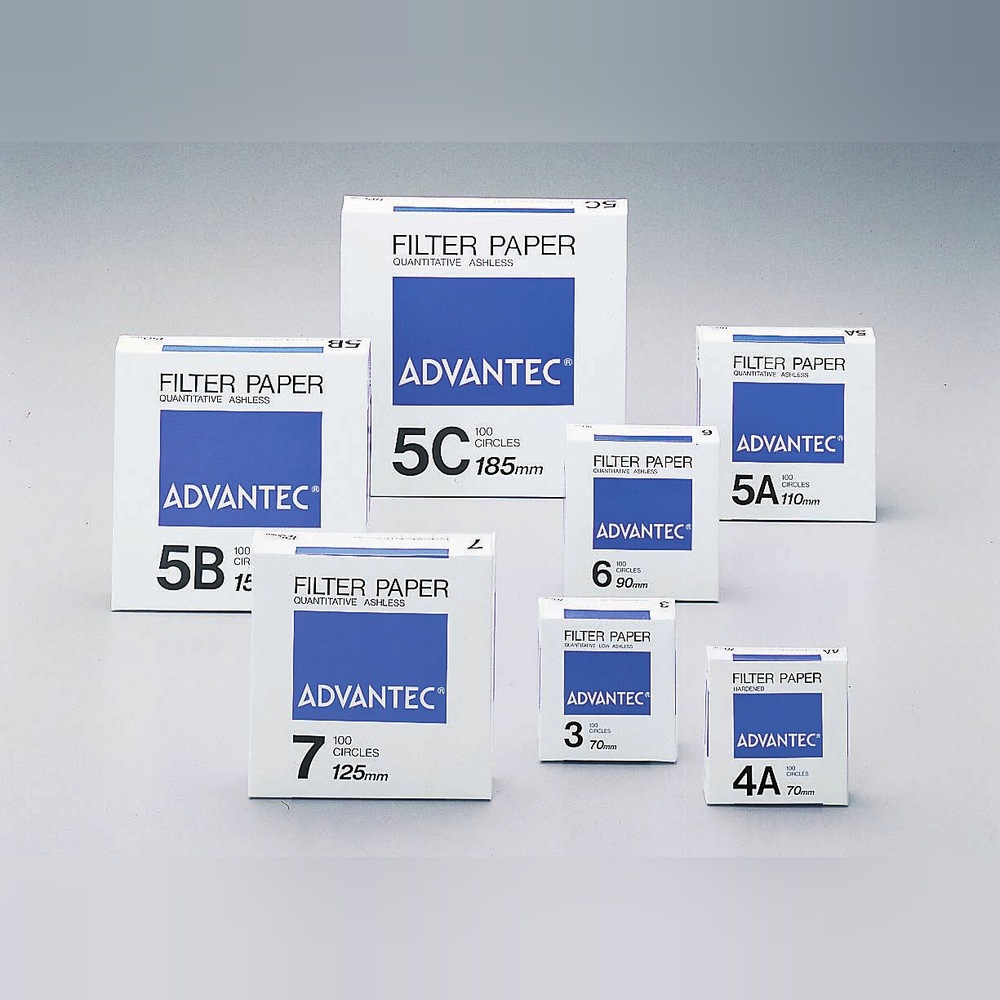 [ADVANTEC] Quantitative Filter Paper No.3 (Ashless)